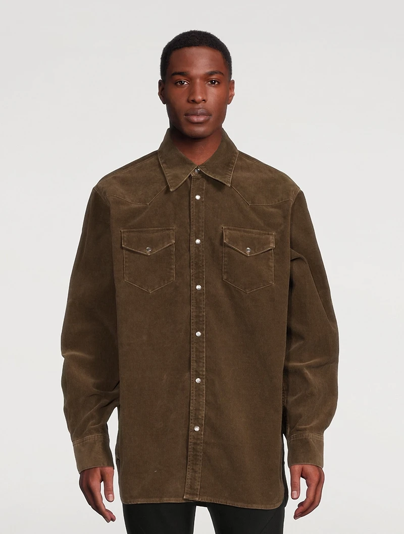 Corduroy Overshirt