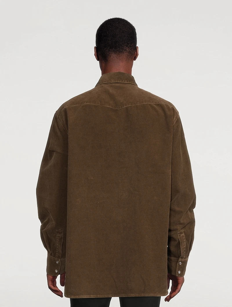 Corduroy Overshirt