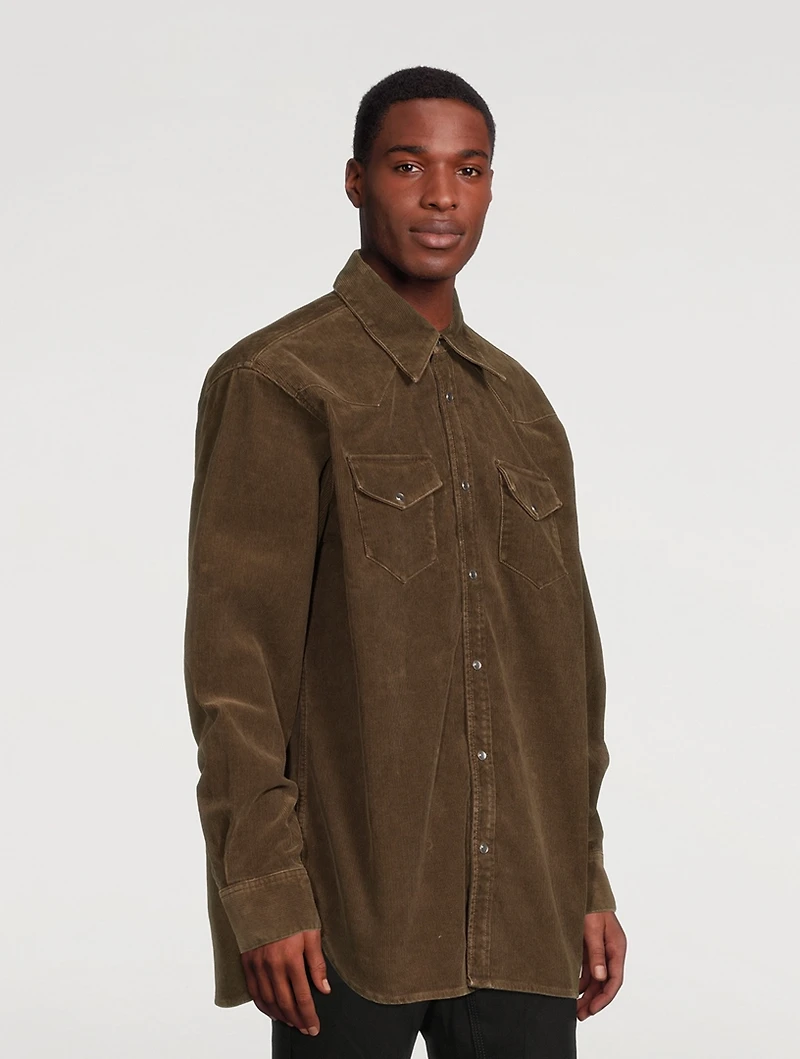Corduroy Overshirt