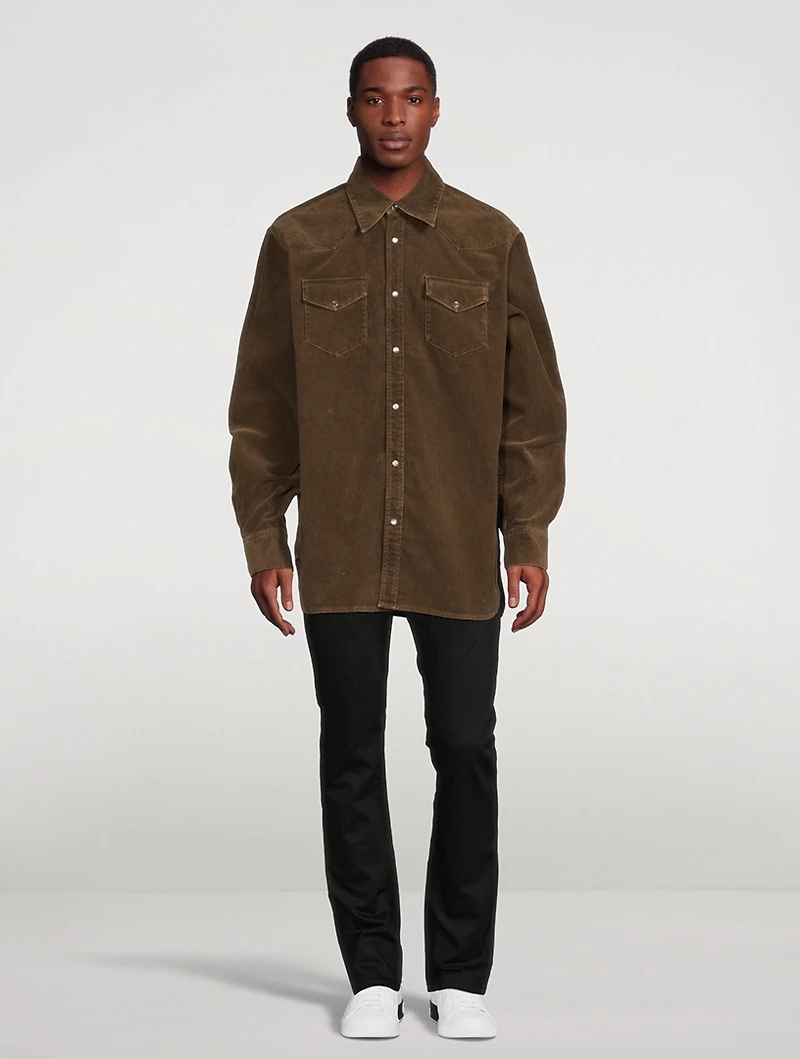 Corduroy Overshirt