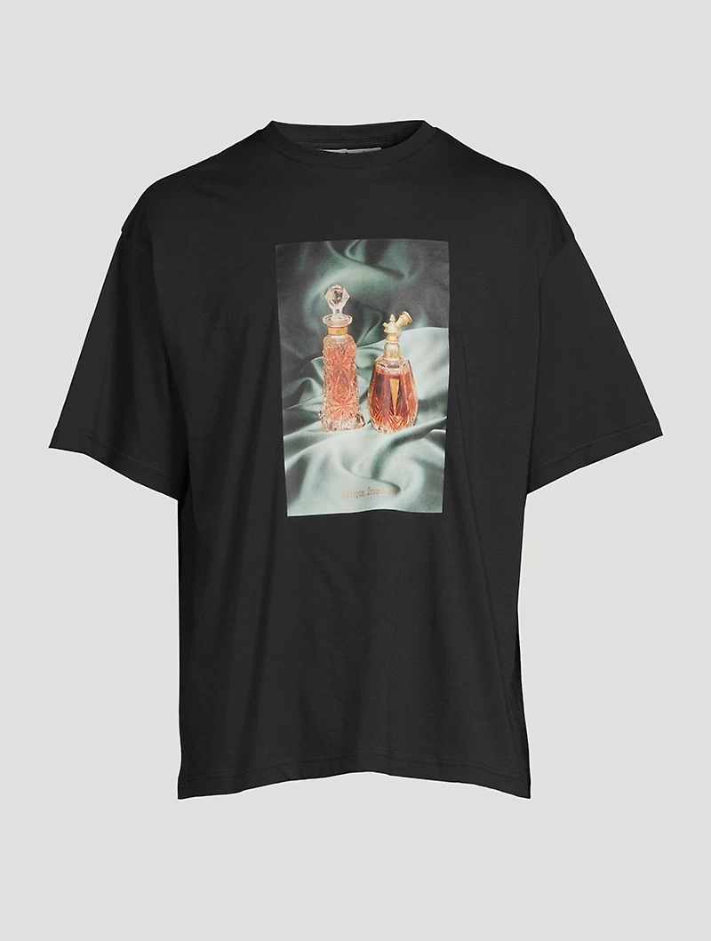Edlund Cotton T-Shirt With Perfume Print