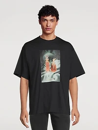 Edlund Cotton T-Shirt With Perfume Print
