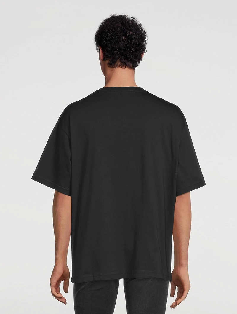 Edlund Cotton T-Shirt With Perfume Print