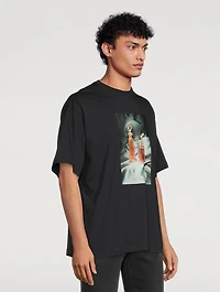 Edlund Cotton T-Shirt With Perfume Print