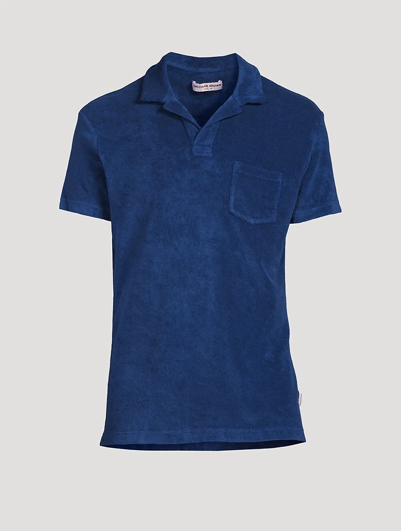 Terry Cotton Polo Shirt