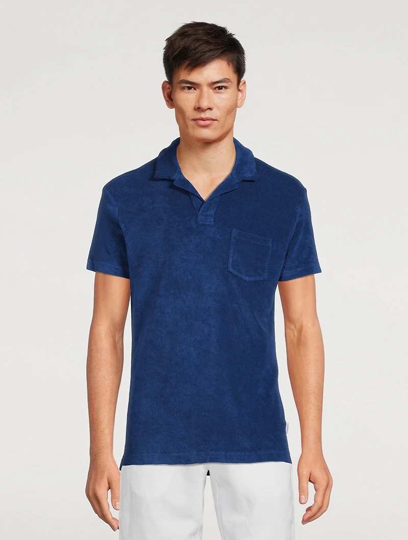 Terry Cotton Polo Shirt