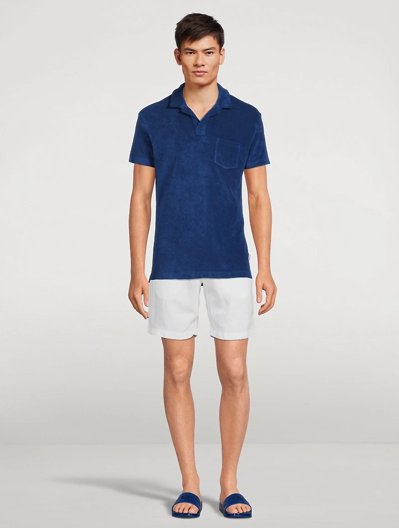 Terry Cotton Polo Shirt