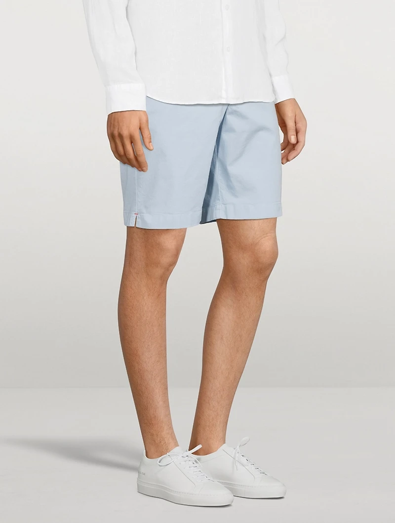 Dane Cotton Twill Shorts