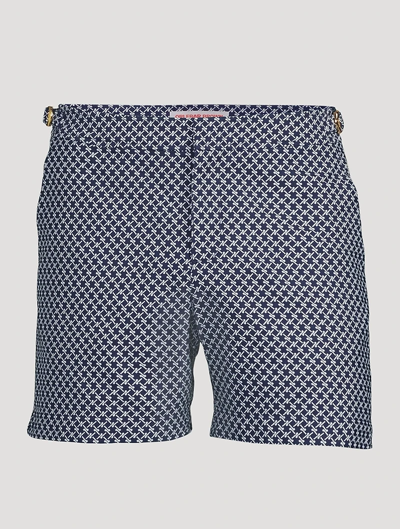 Bulldog Seglas Jacquard Swim Shorts