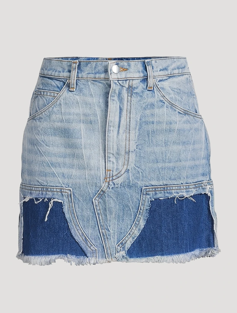 Two-Tone Carpenter Skirt