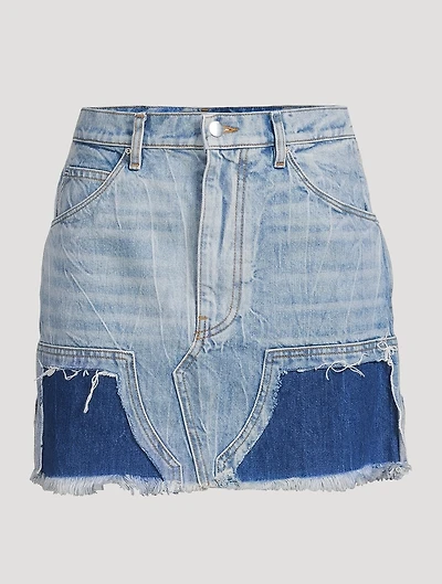 Two-Tone Carpenter Skirt