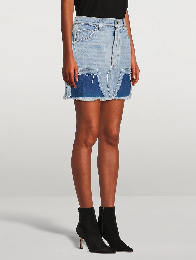 Two-Tone Carpenter Skirt