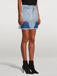 Two-Tone Carpenter Skirt
