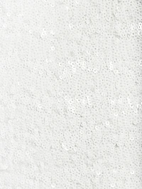 Sequin-Embellished One-Piece Swimsuit