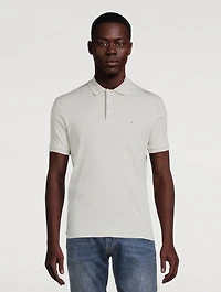 Interlock Cotton Slim-Fit Polo Shirt