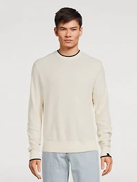 Hemp Cotton Blend Crew Sweater
