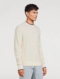 Hemp Cotton Blend Crew Sweater