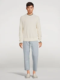 Hemp Cotton Blend Crew Sweater