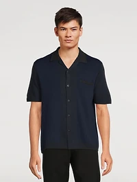 Avery Cotton Herringbone Relaxed Shirt