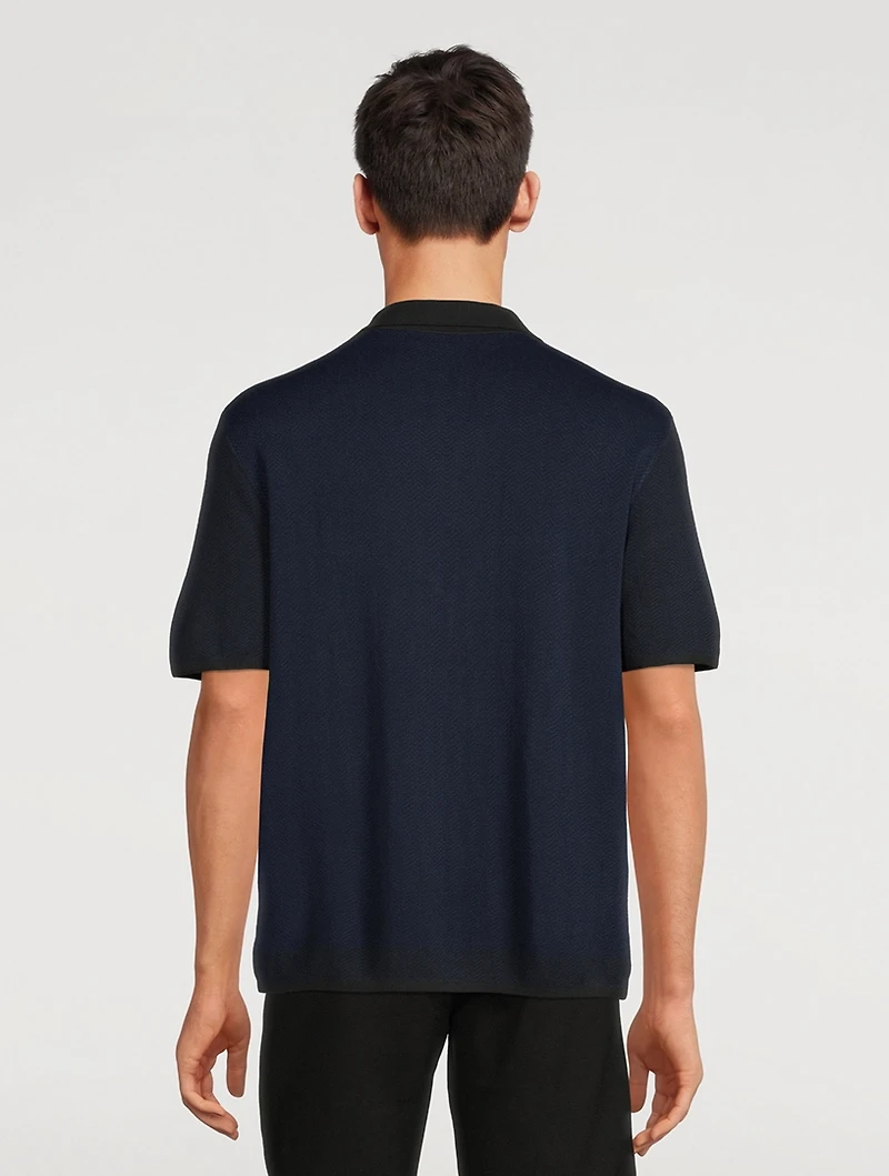 Avery Cotton Herringbone Relaxed Shirt