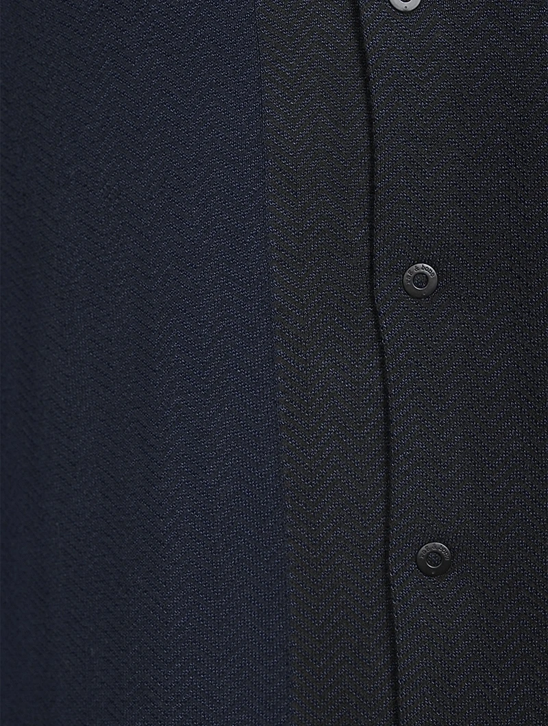 Avery Cotton Herringbone Relaxed Shirt