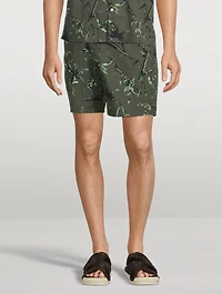 Perry Cotton Ripstop Slim-Fit Shorts