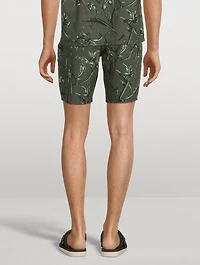 Perry Cotton Ripstop Slim-Fit Shorts