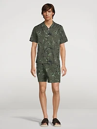 Perry Cotton Ripstop Slim-Fit Shorts
