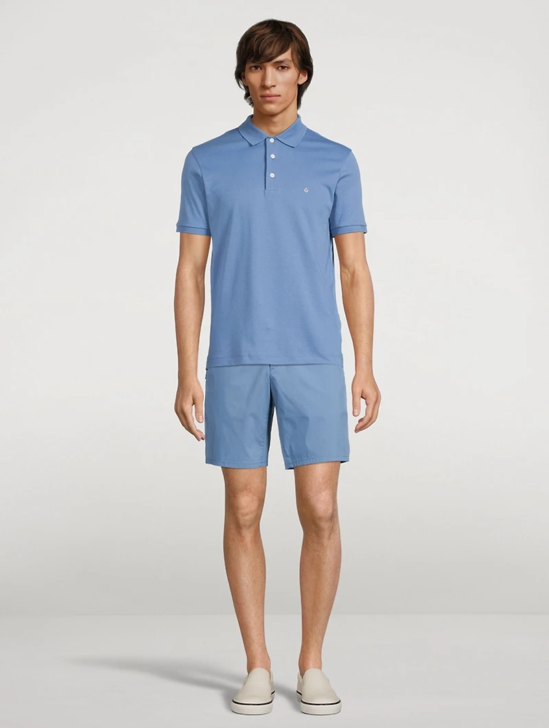 Perry Cotton Paperweight Slim-Fit Chino Shorts