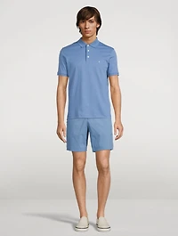 Perry Cotton Paperweight Slim-Fit Chino Shorts