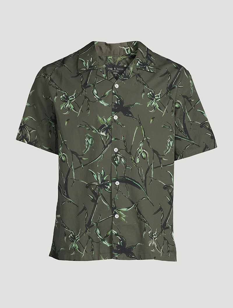 Avery Cotton Printed Relaxed-Fit Shirt