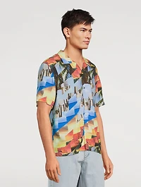 Avery Cotton Printed Relaxed-Fit Shirt