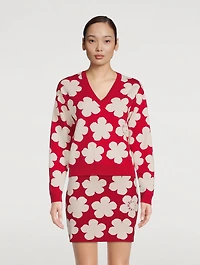 Hana Dots Jacquard Sweater