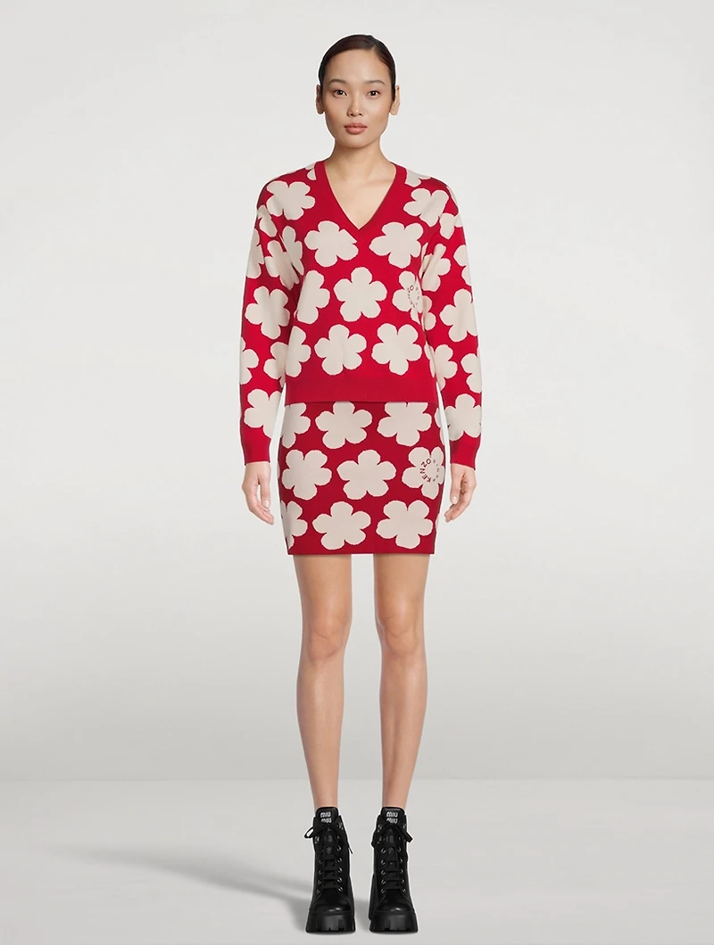 Hana Dots Jacquard Sweater