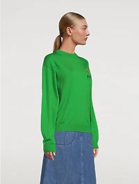 Tiger Tail K Wool Sweater