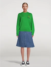 Tiger Tail K Wool Sweater