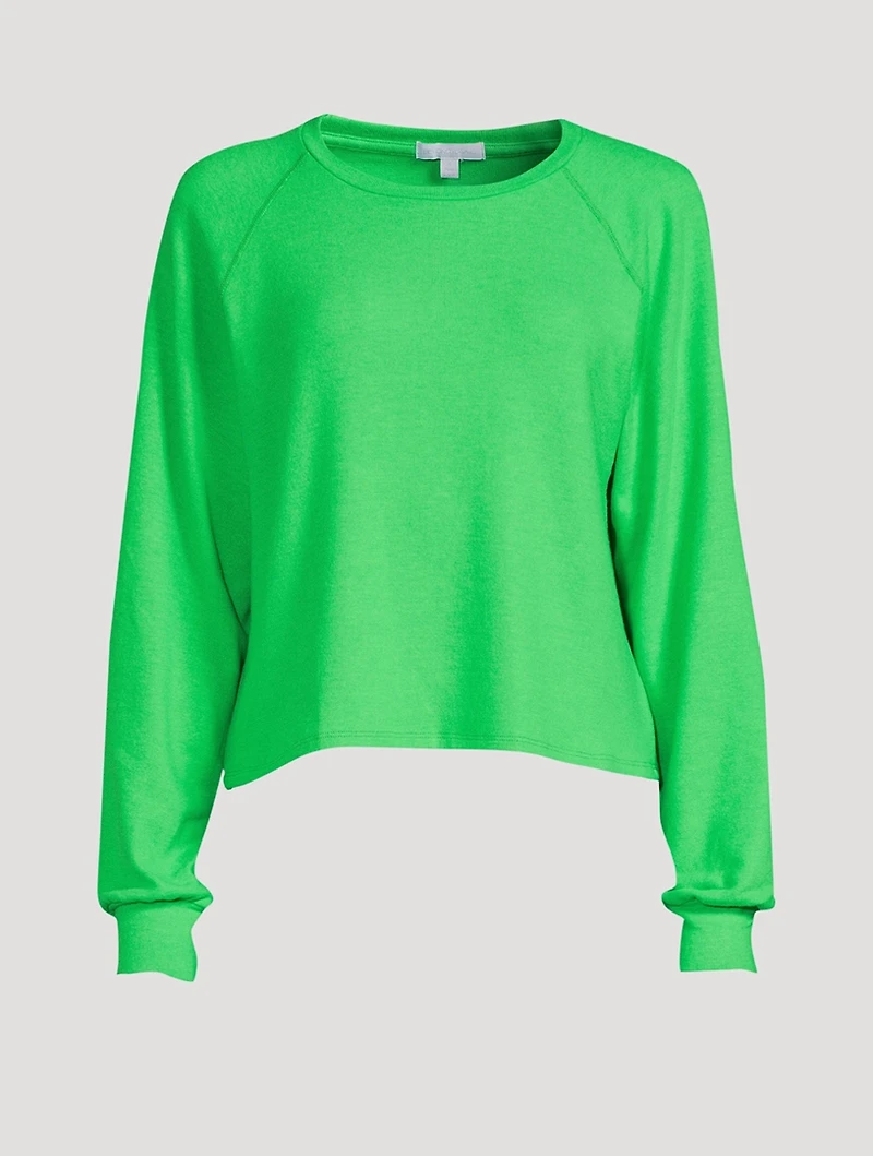 Slouchy Cropped Pullover