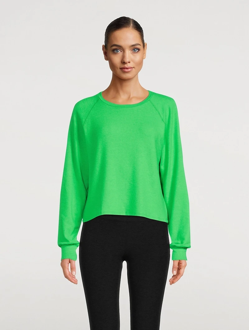 Slouchy Cropped Pullover