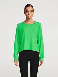 Slouchy Cropped Pullover
