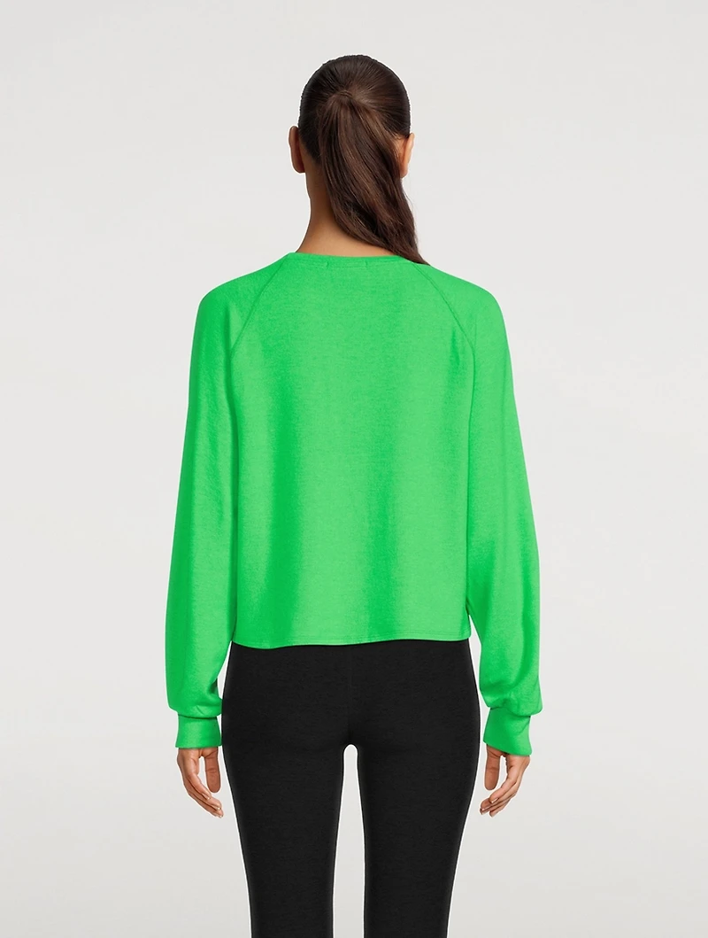Slouchy Cropped Pullover