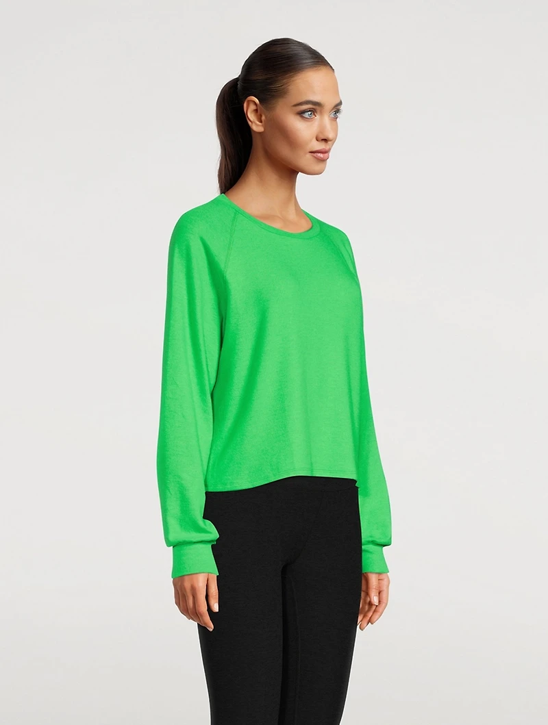 Slouchy Cropped Pullover