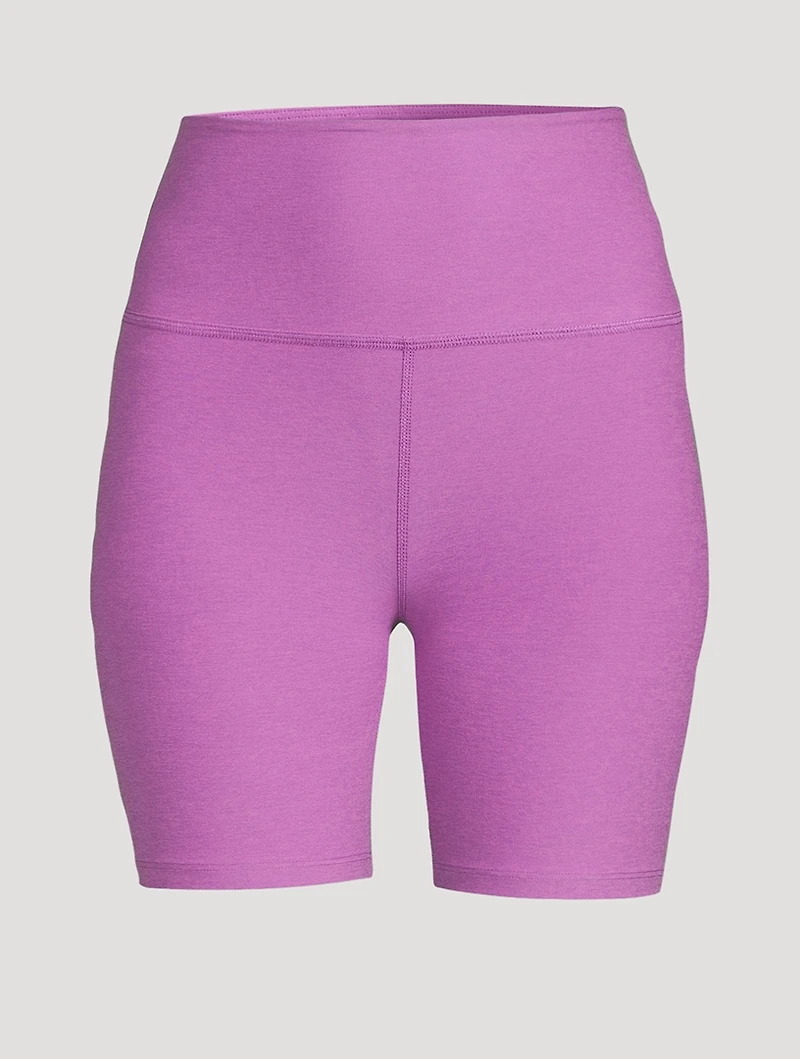 Spacedye High-Waisted Bike Shorts