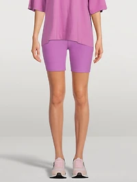 Spacedye High-Waisted Bike Shorts