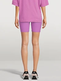 Spacedye High-Waisted Bike Shorts