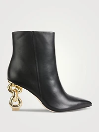 Zelma Leather Ankle Boots