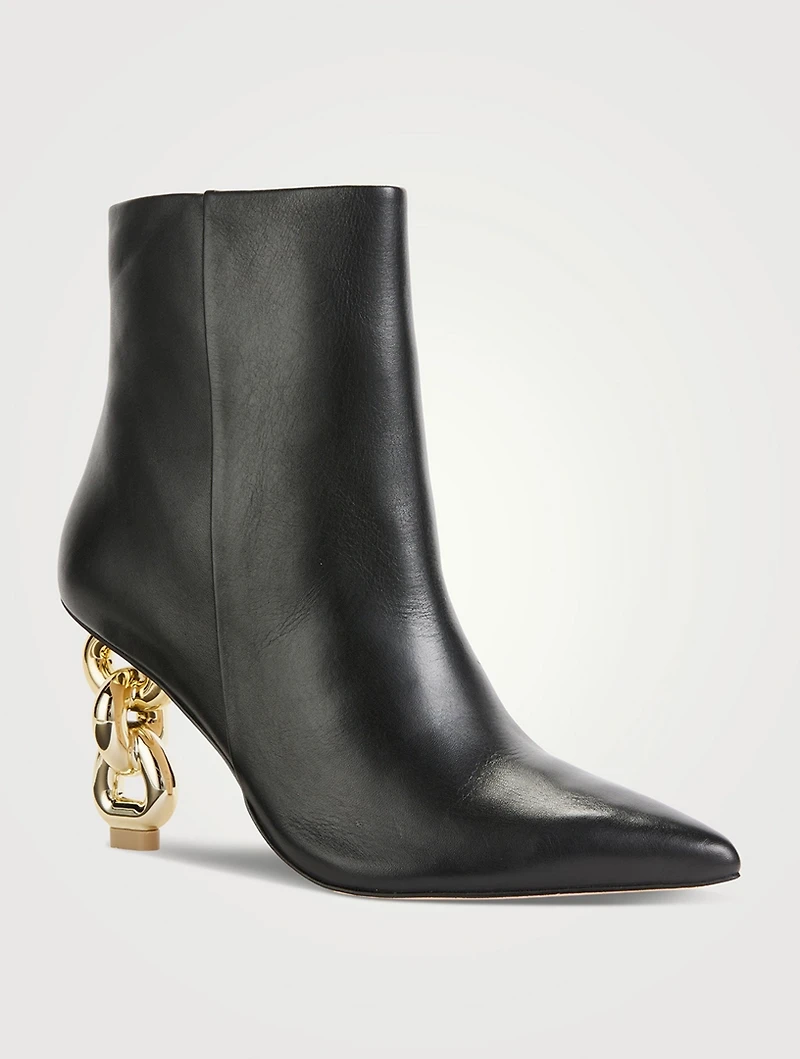 Zelma Leather Ankle Boots