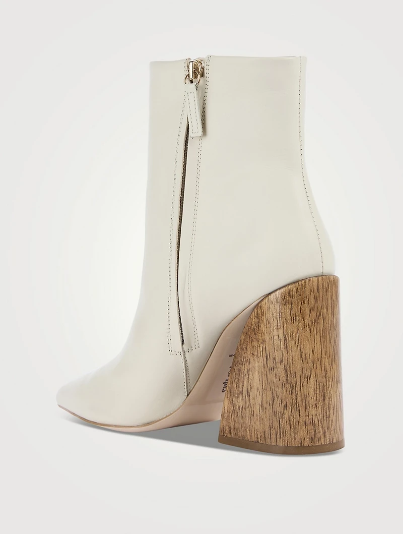 Cristie Leather Ankle Boots