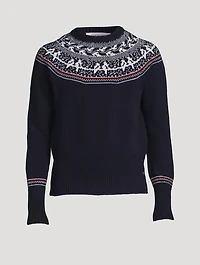 Wool Icelandic Fair Isle Sweater