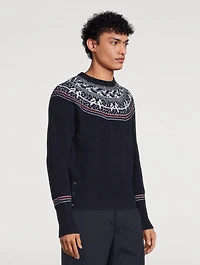 Wool Icelandic Fair Isle Sweater