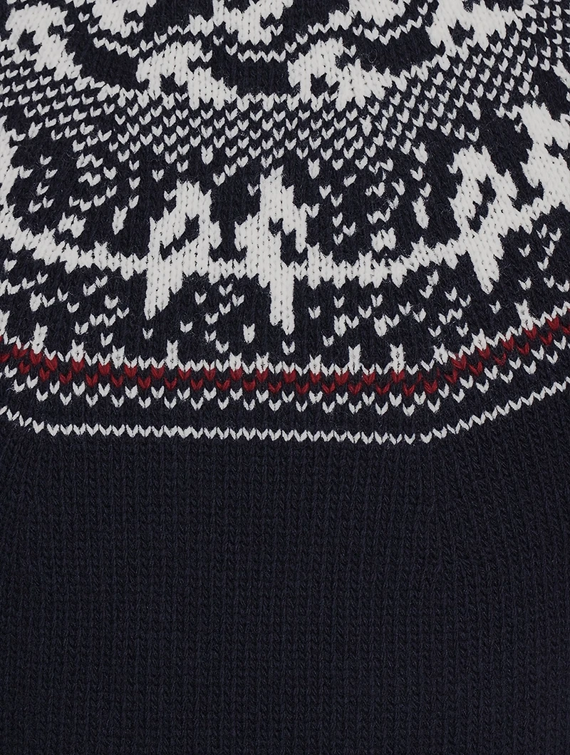 Wool Icelandic Fair Isle Sweater